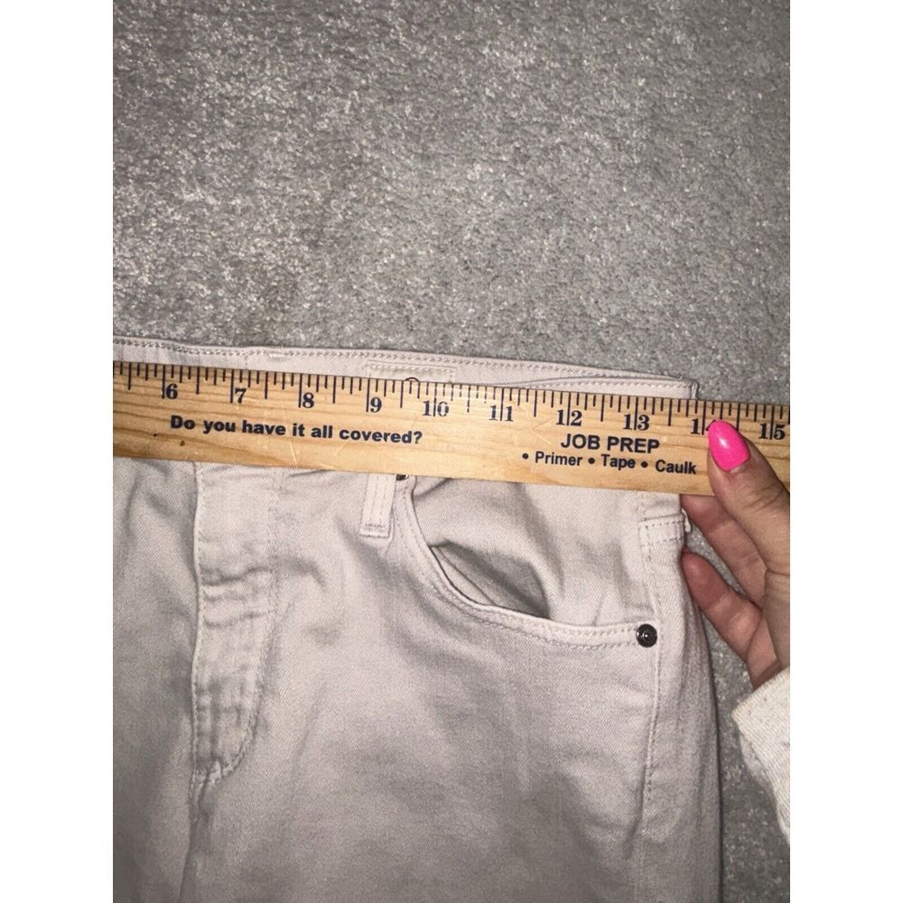 AG Adriano Goldschmied The Jodi Crop High Rise Slim Flare White Pants Size 26R - Picture 5 of 8